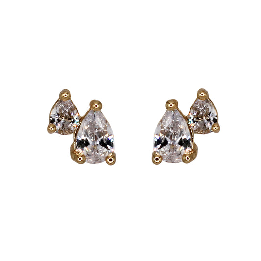 GIGI STUD EARRINGS GOLD