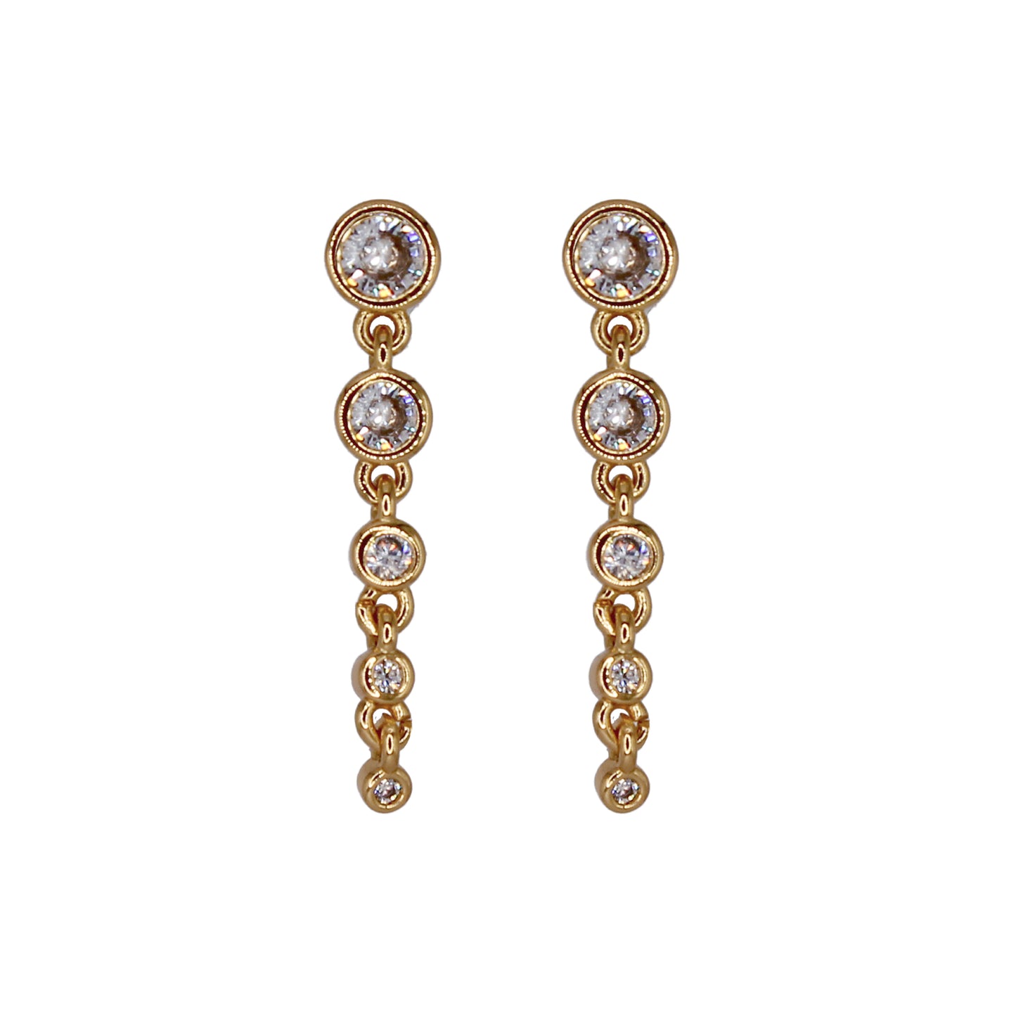 HARLYN DROP EARRINGS GOLD