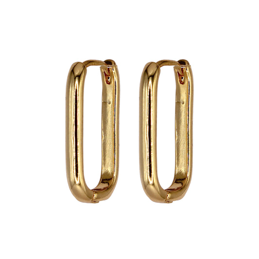 ALEXA LARGE HOOP EARRINGS GOLD