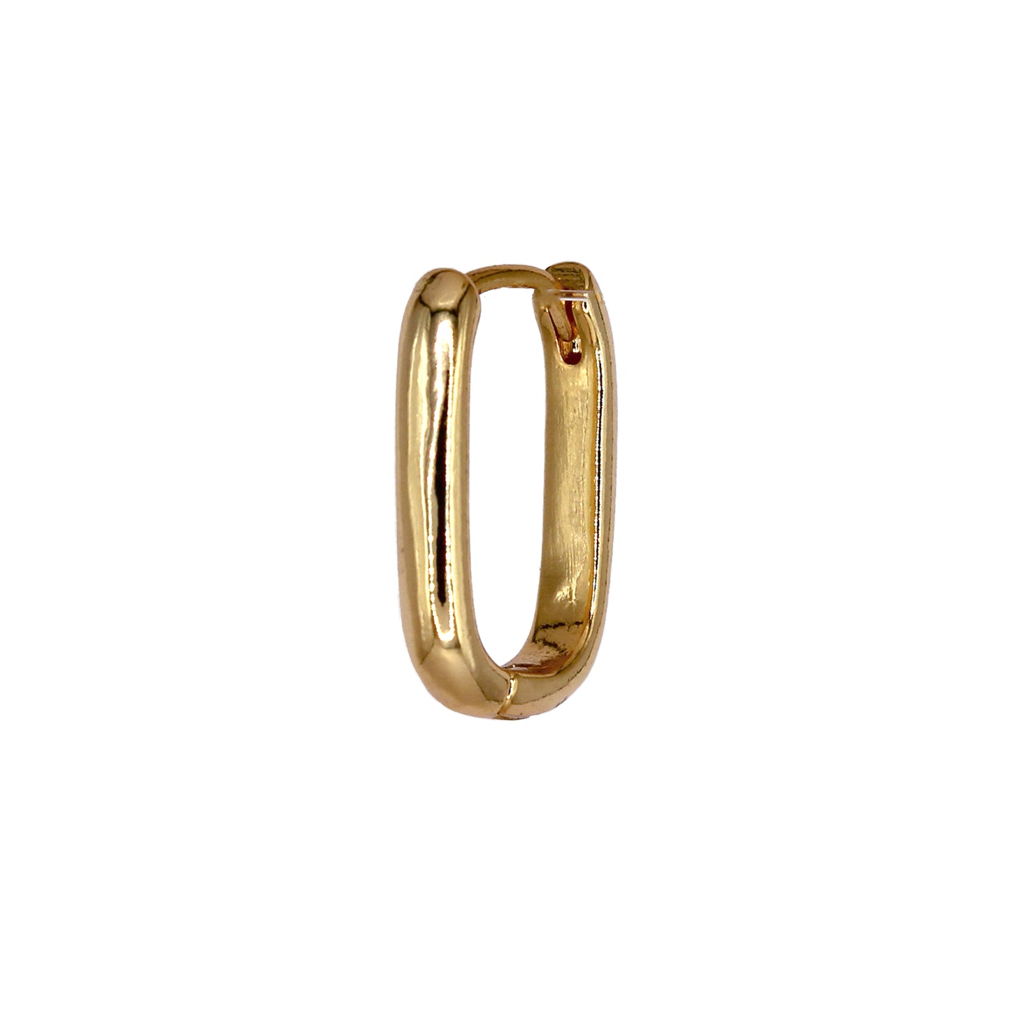 ALEXA MEDIUM HOOP EARRINGS GOLD