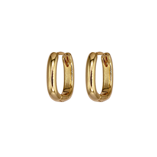 ALEXA SMALL HOOP EARRINGS GOLD